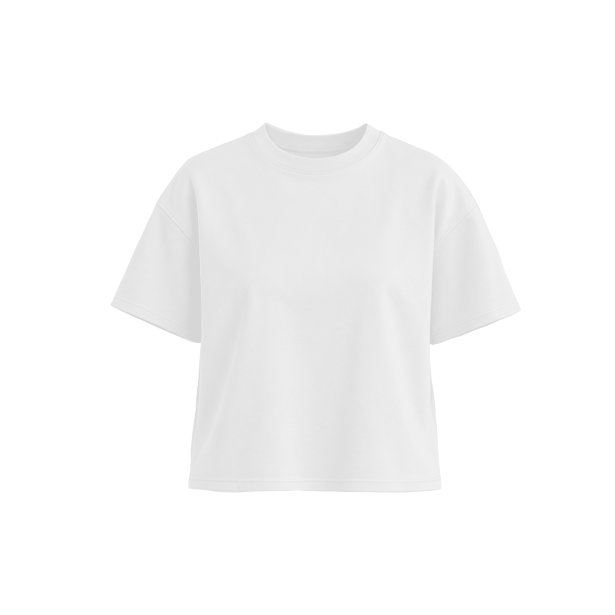 CUSTOM CROPPED BOX FIT T-SHIRT