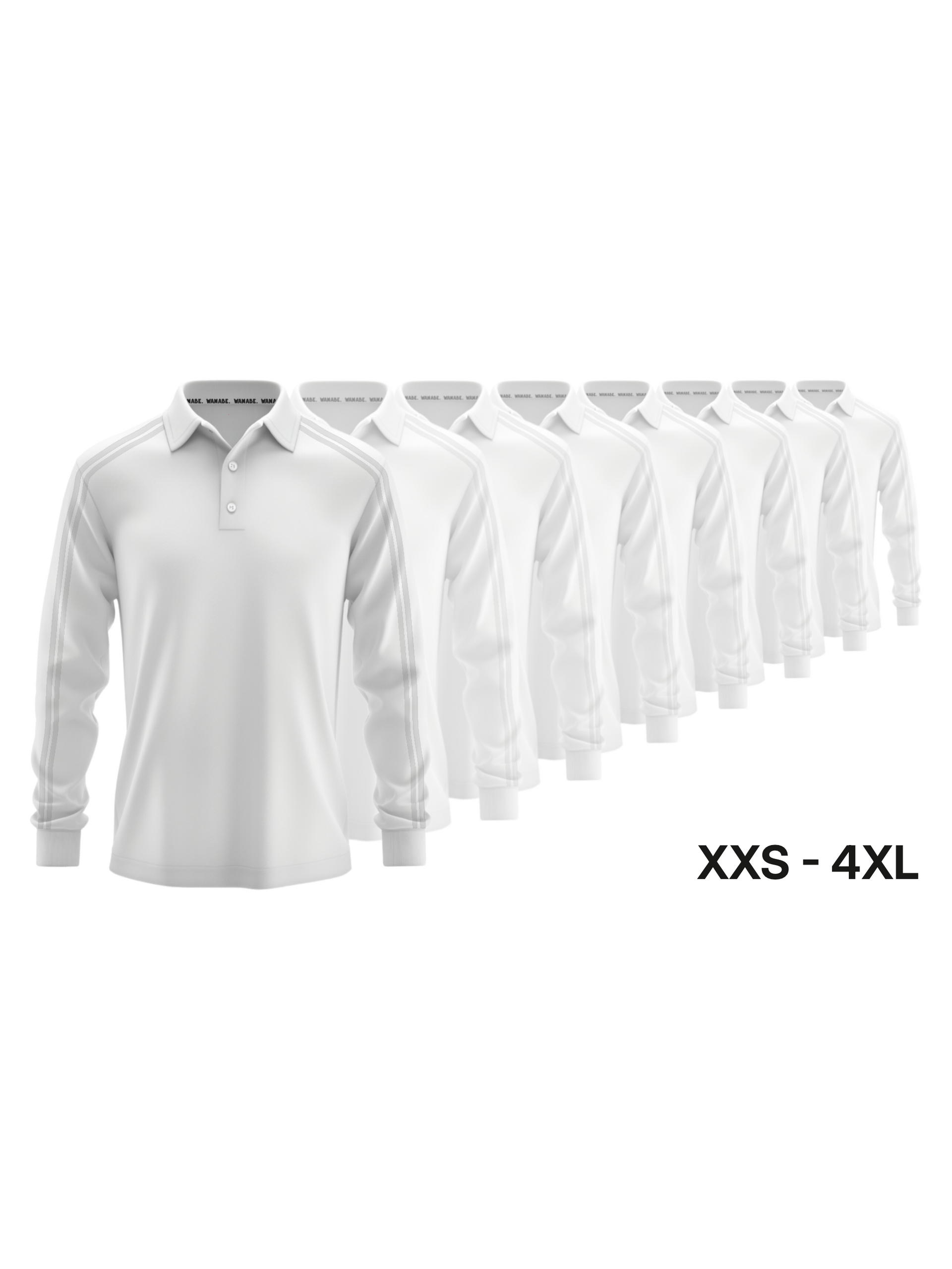 Sizing Samples - L/S Rugby Polo